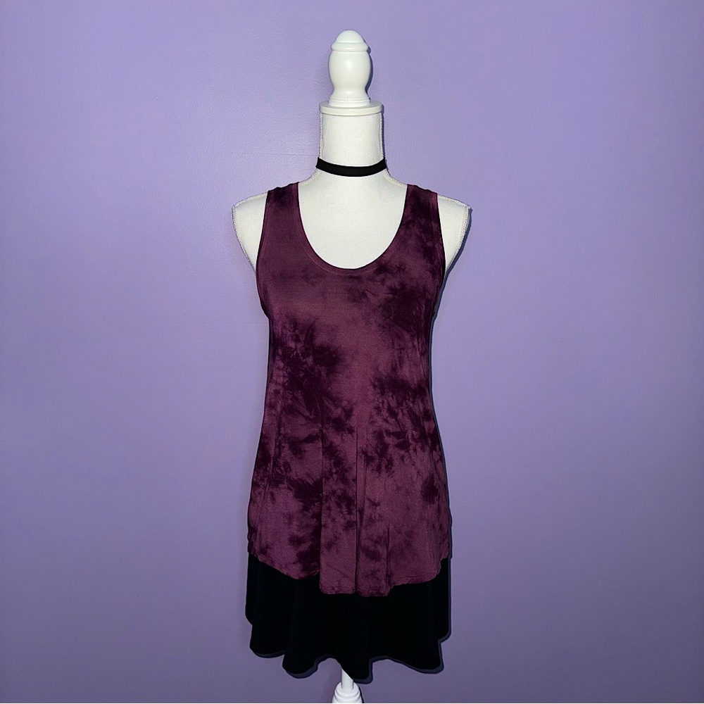 NEW American Eagle Purple Tie Dye Tank Top